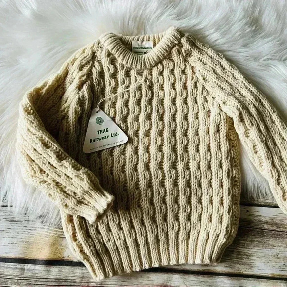 New Chunky Knit Sweater 100% Pure Wool Ireland - Picture 6 of 6